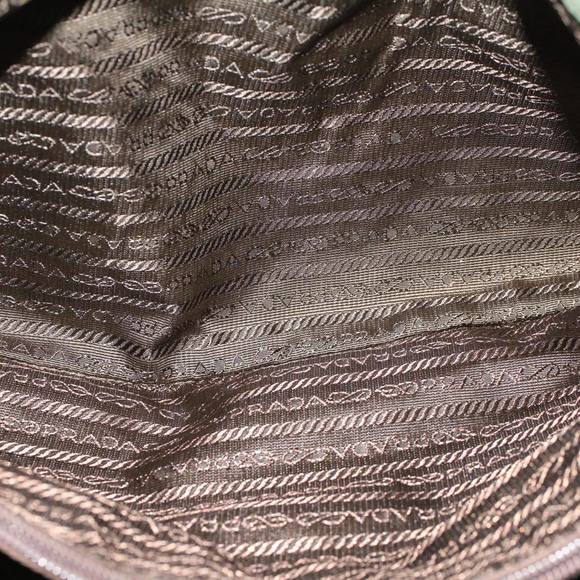 PRADA Hand Bag Nylon Green Auth cl802 - Picture 10 of 16